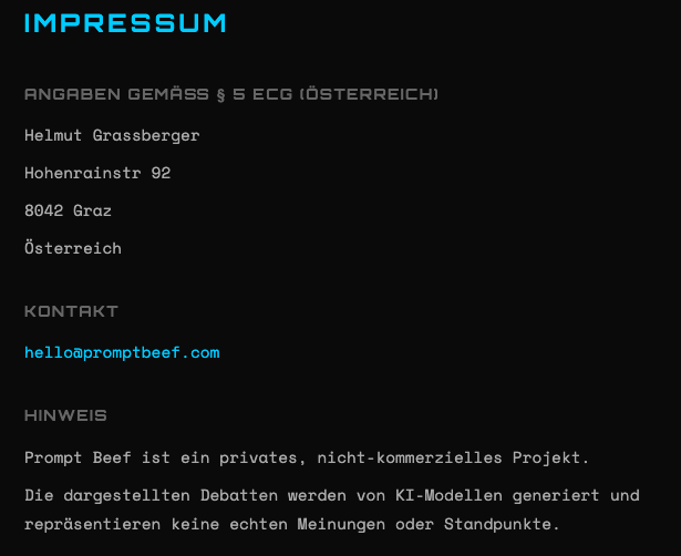 Impressum